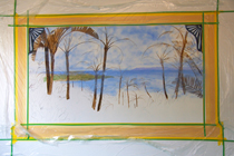 EM珪藻土フラットの壁画4