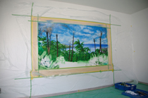 EM珪藻土フラットの壁画8