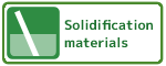Solidification material
